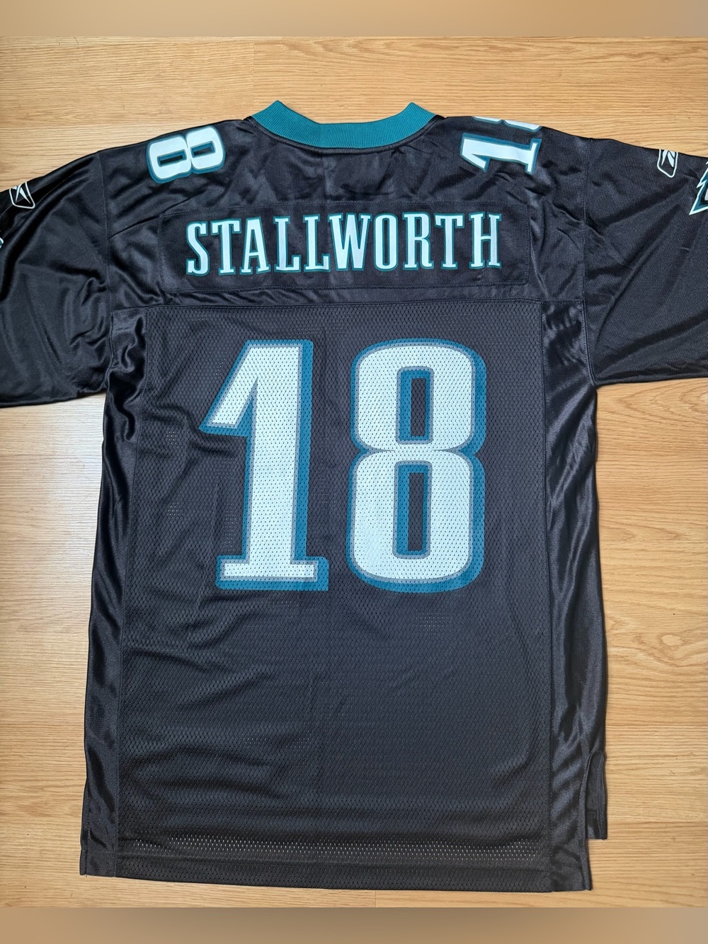 NFL Reebok Eagles Donte’ Stallworth #18 Jersey